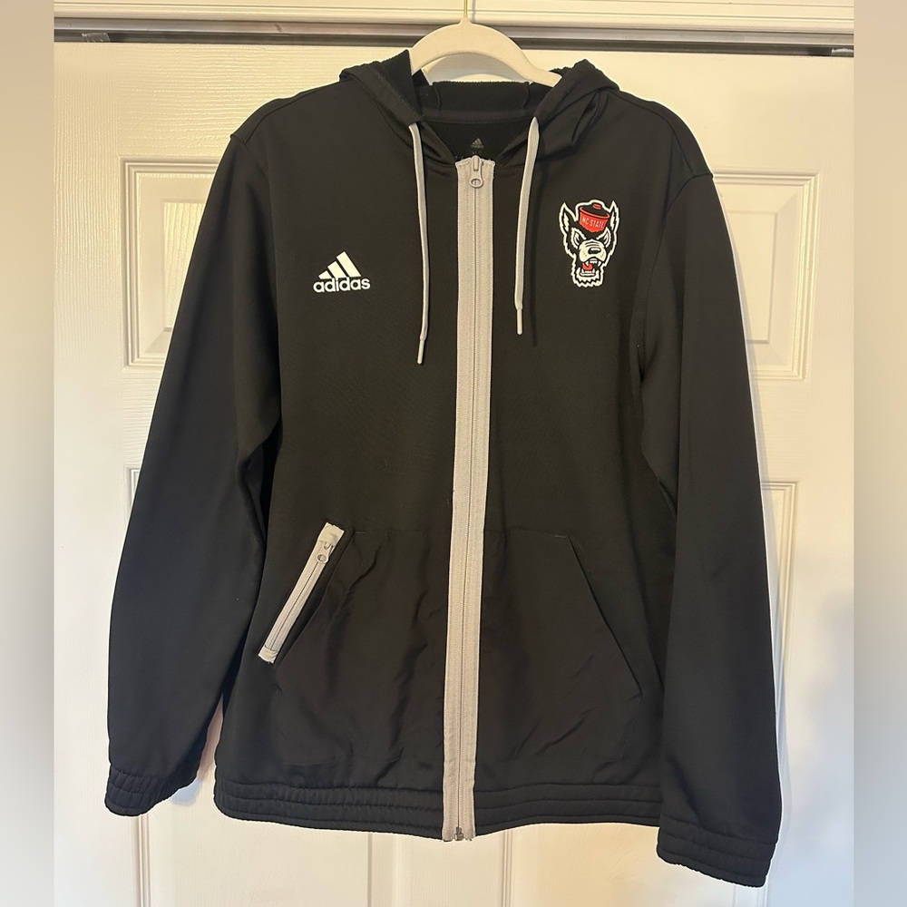 NC State Black and Gray Zip Up